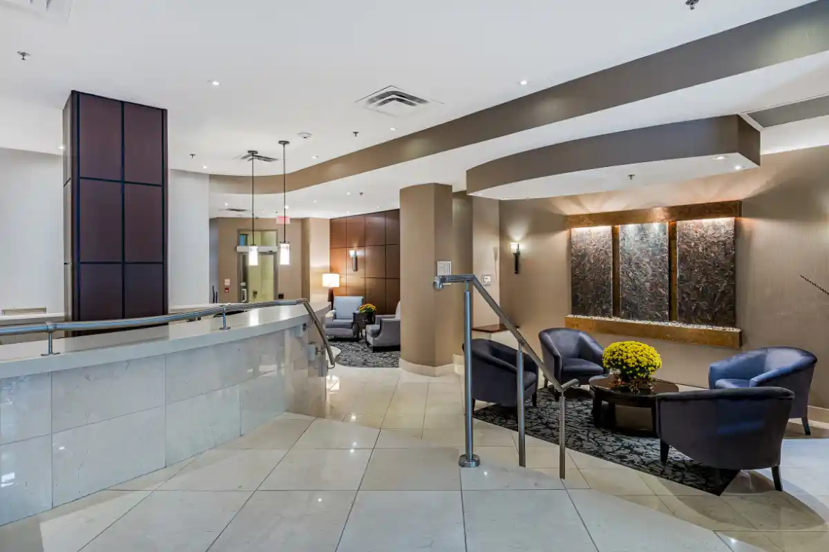 Lobby area.