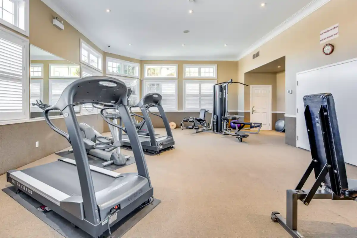 Fitness area.