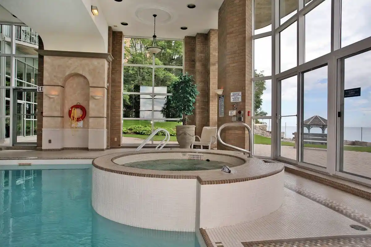 Hot tub.