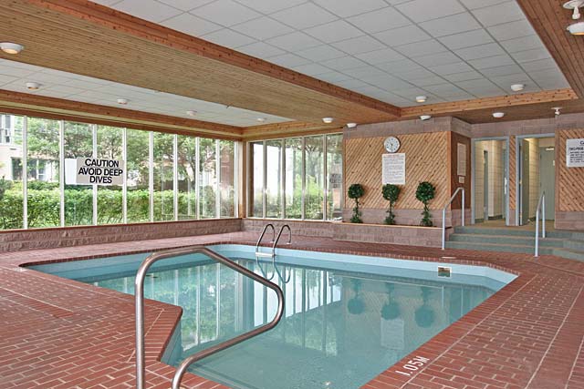 Indoor pool.