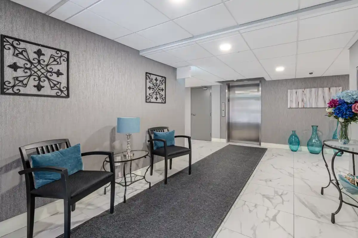 Lobby area.