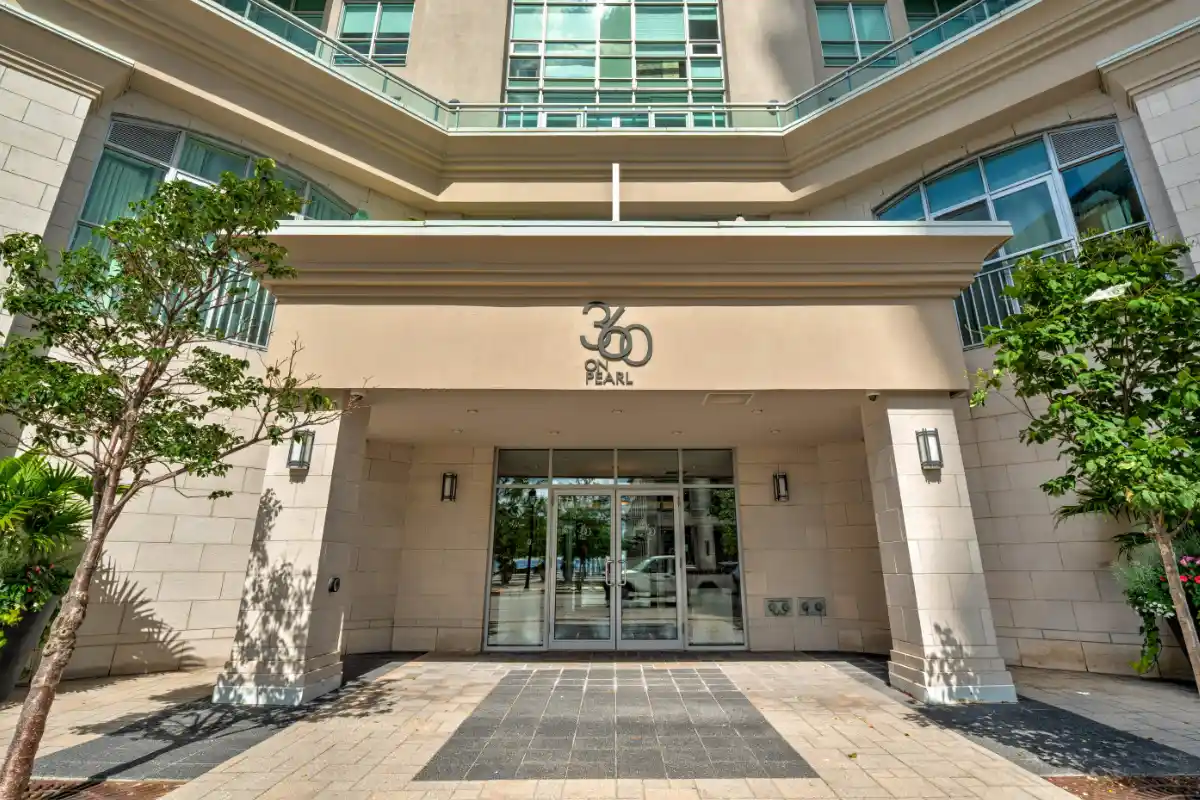 Front entrance.