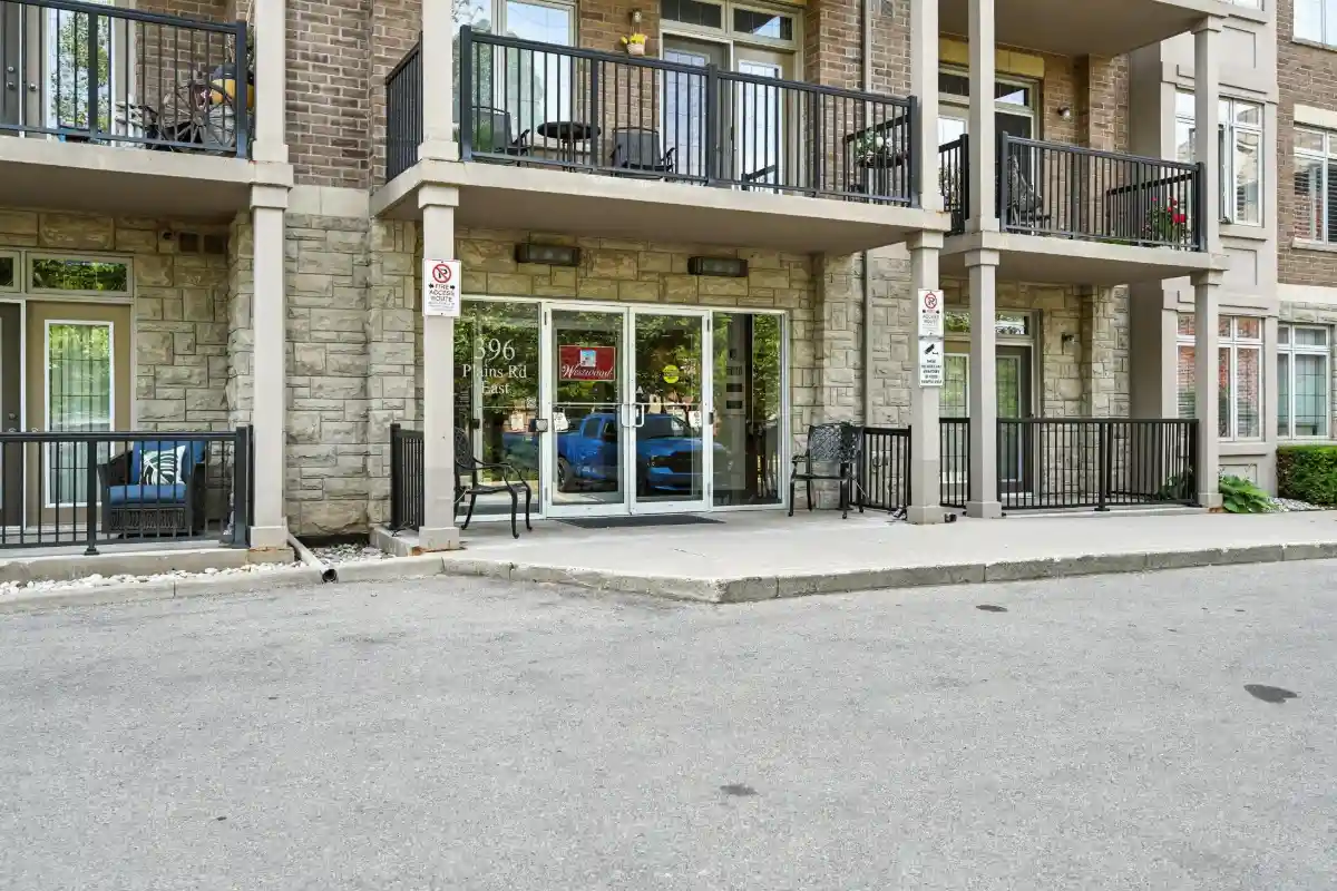 Entrance at Westwood Condominiums