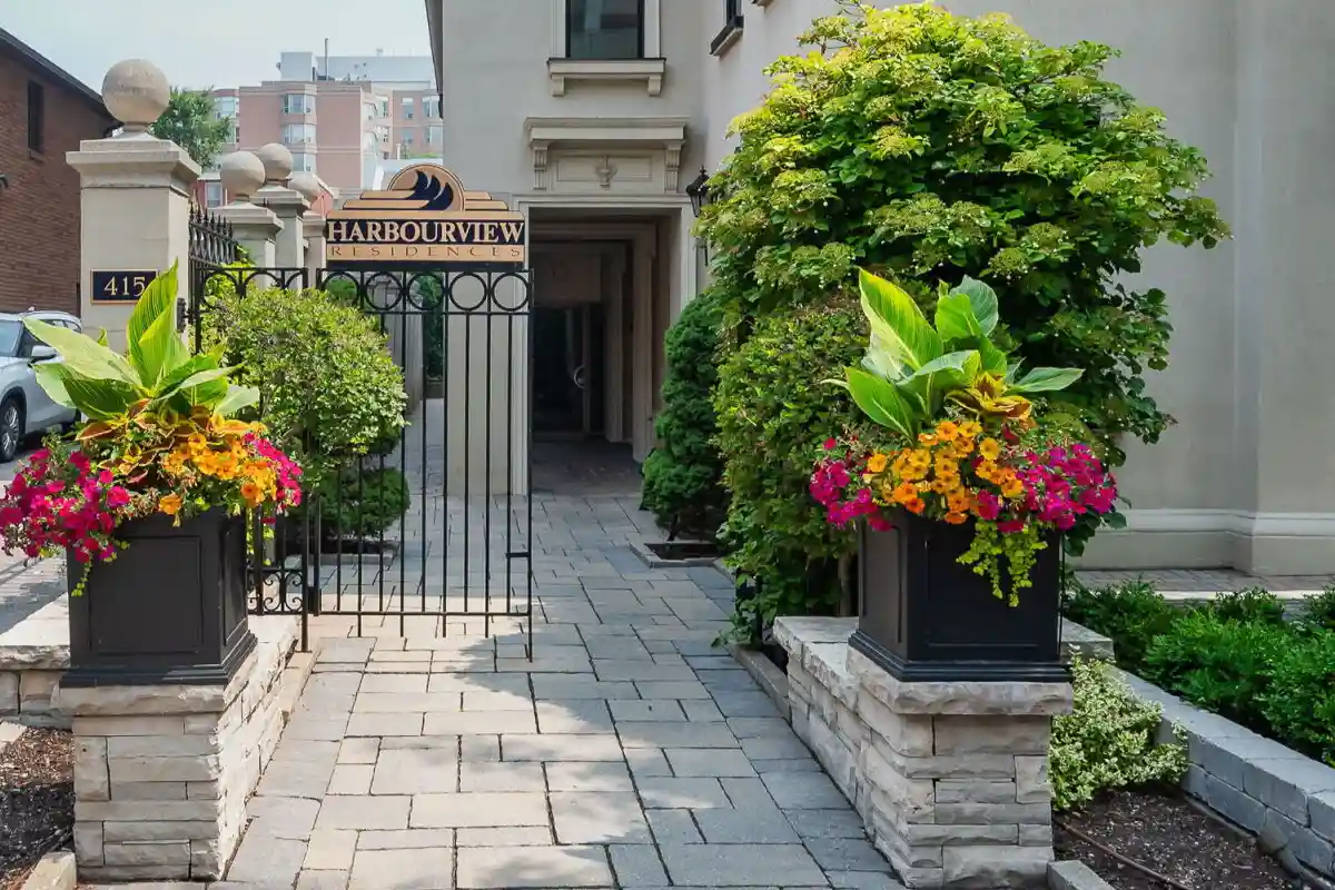 Front entrance.