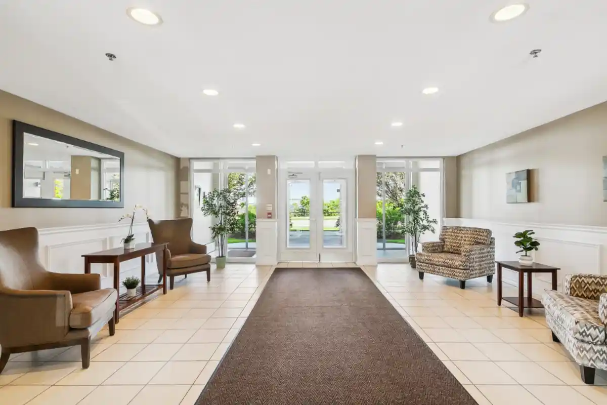 Lobby area.