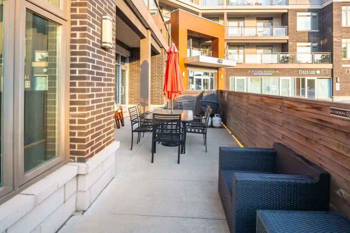Patio area