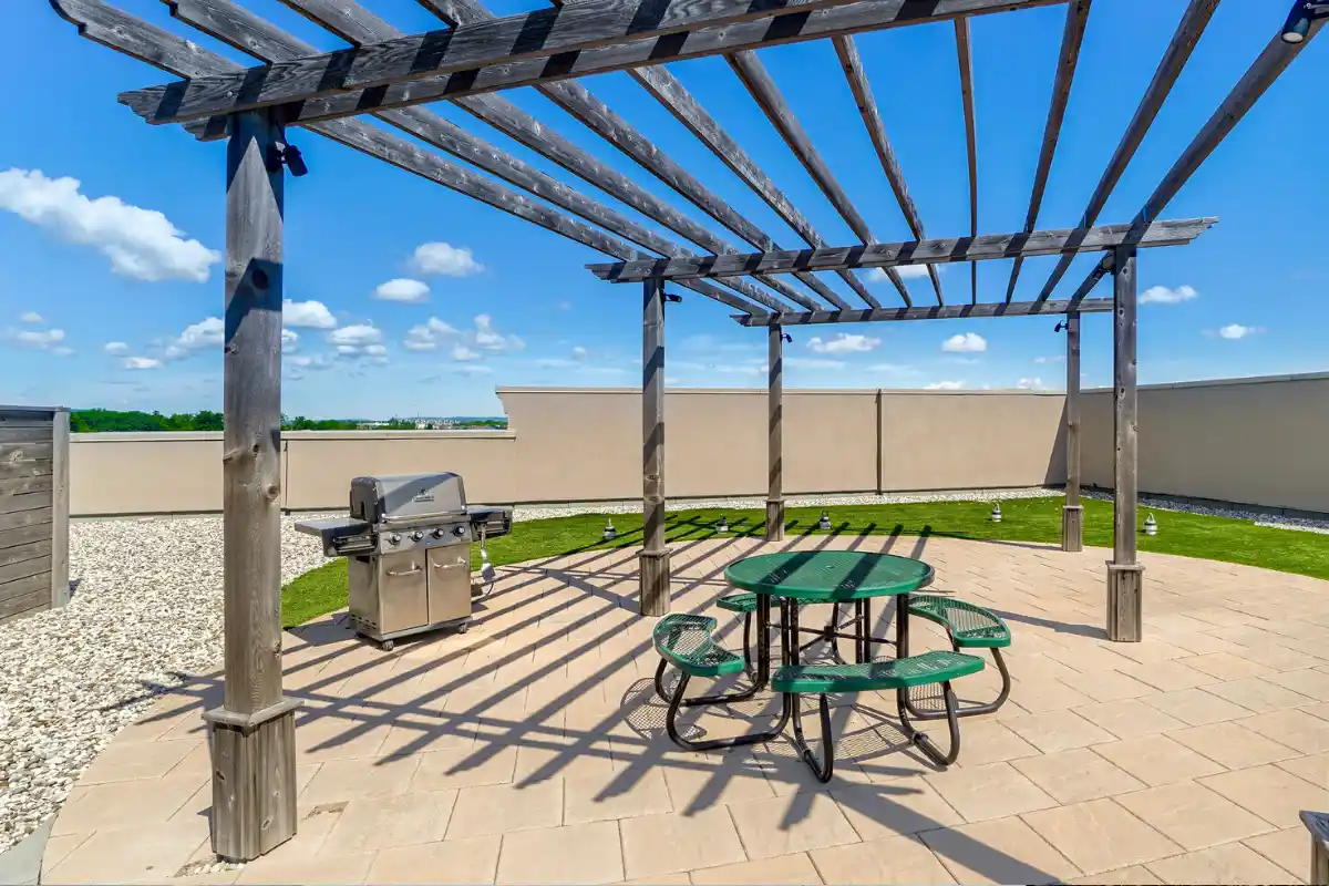 Rooftop terrace