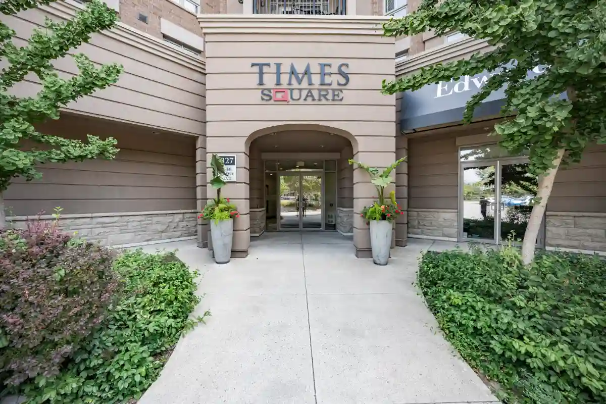Front entrance.
