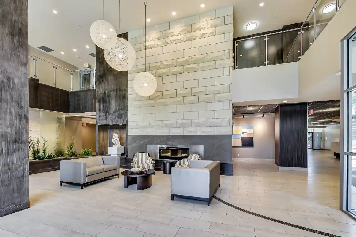Lobby at Strata.