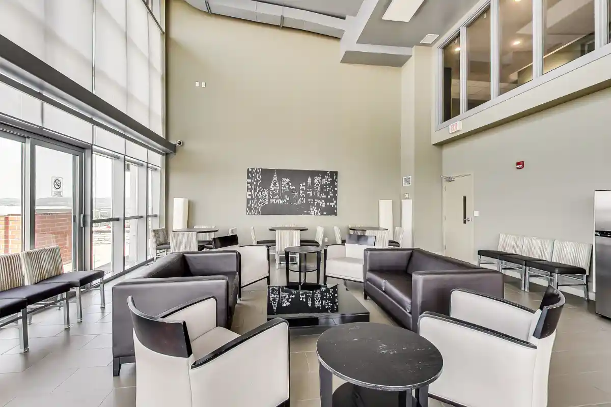 Lounge area.